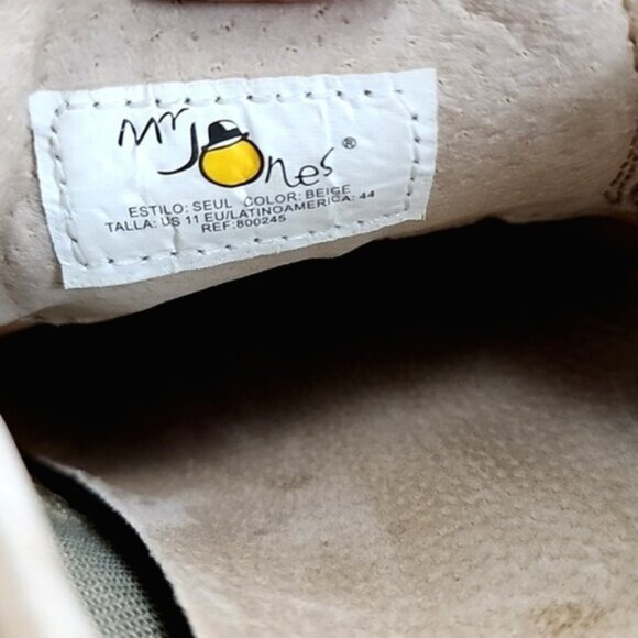 Mr. Jones Men's Sand Leather Nubuck Casual Loafer Size 11 - Picture 12 of 16